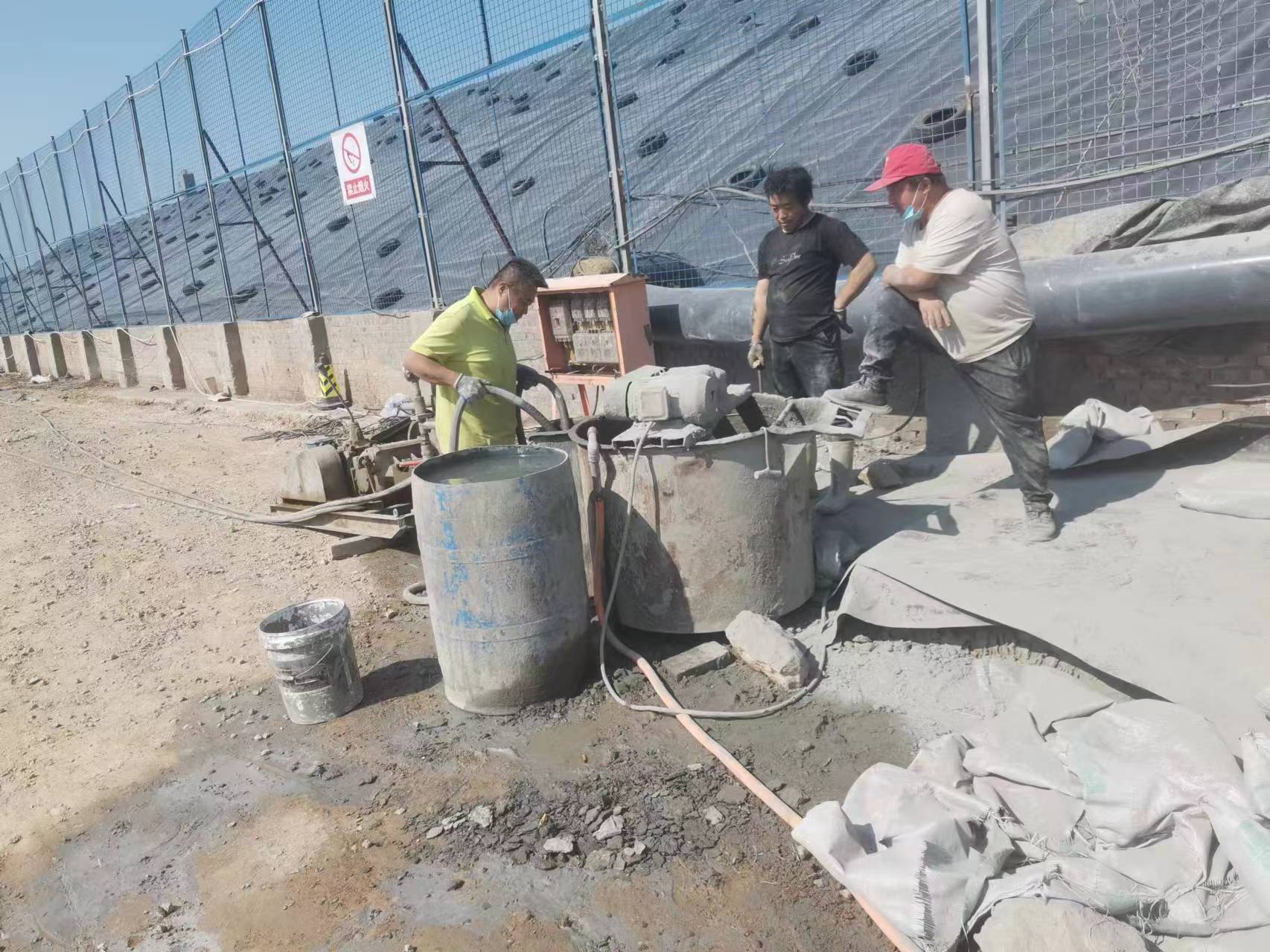 临渭袖阀管注浆